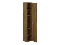 Zwevende Badkamerkast - 6 Legplanken - Lichte Houtlook - Kayla